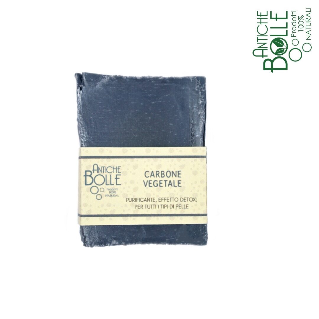 sapone naturale carbone vegetale
