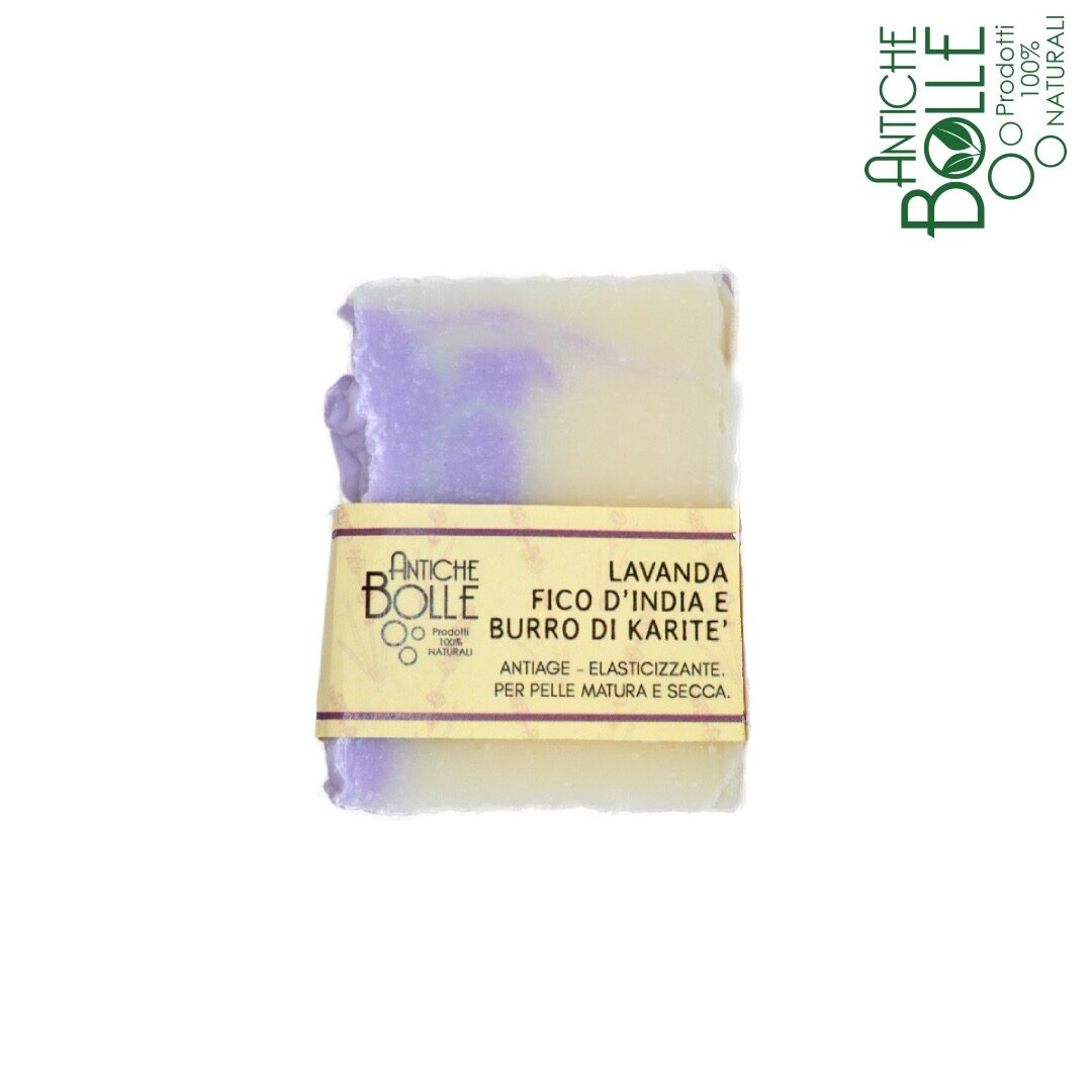 Sapone lavanda, gel di fico d'india e burro di karitè