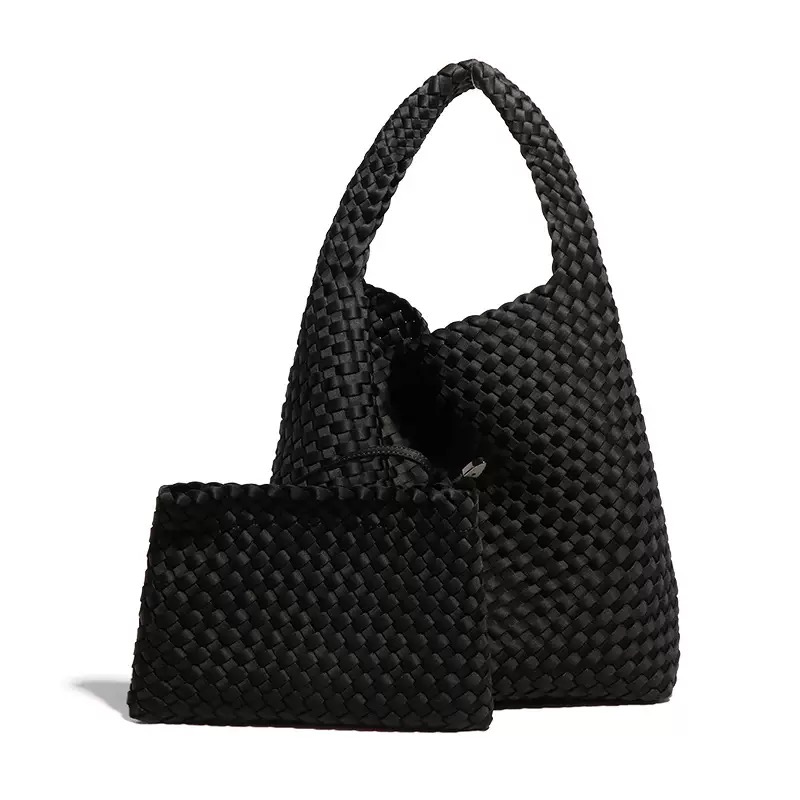 borsa in neoprene nera